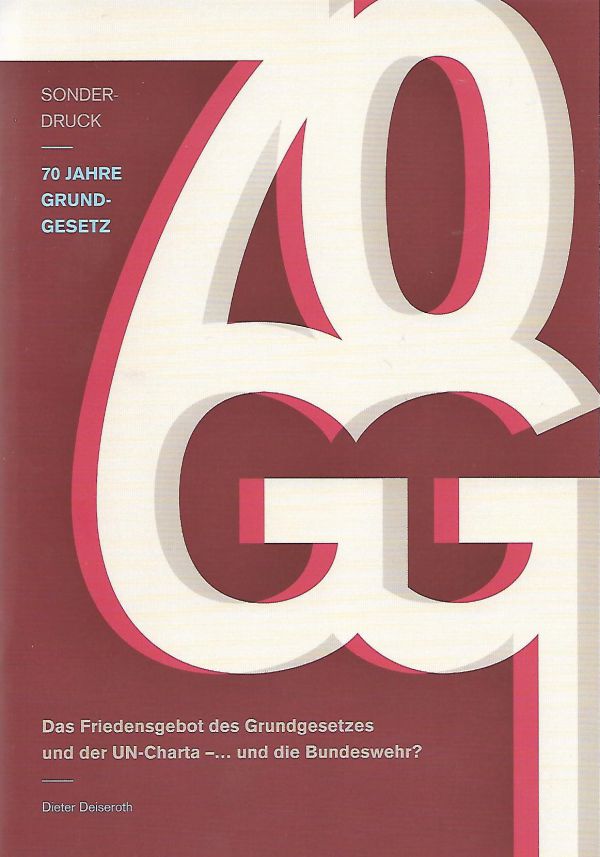 Cover 70 Jahre Grundgesetz